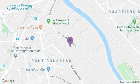 Localisation Le Forner Elisabeth