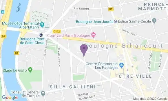 Localisation Schoeler de Buhan Christine