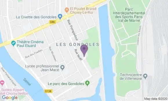 Localisation Bourrust Lucie