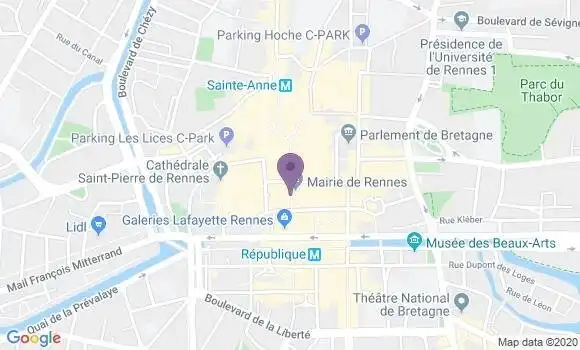 Localisation Pincemaille Gaële