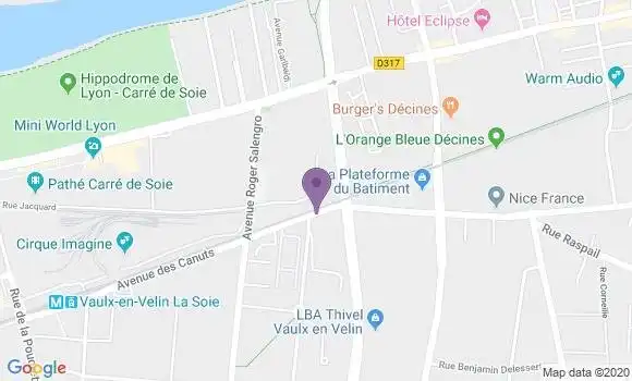 Localisation Merckel Julie