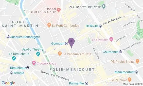 Localisation Dufresne Alain