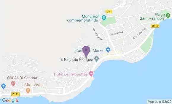 Localisation Faraud Angeline