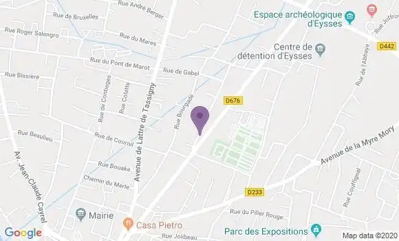 Localisation Cypiere Magalie