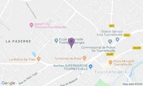Localisation Andre Kolan Nicolas