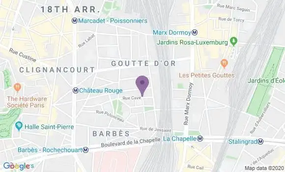 Localisation Merlaud Etienne