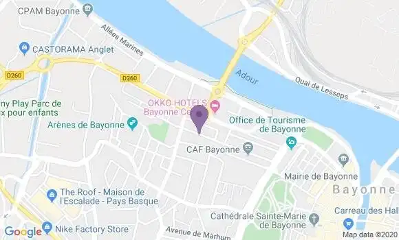 Localisation Coyola Fabienne