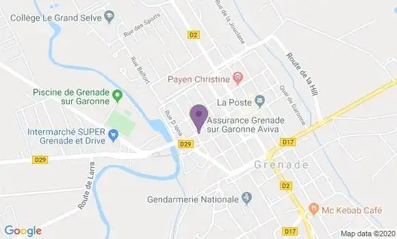 Localisation Segato Sandra
