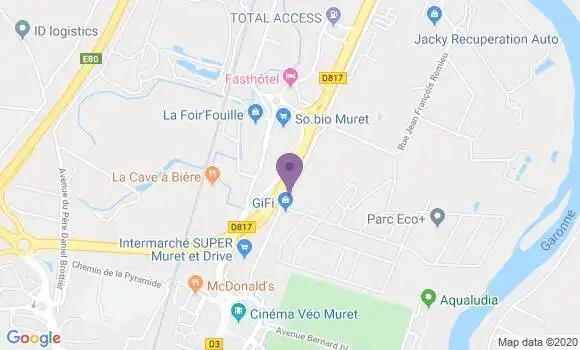 Localisation Chaisone Thomas
