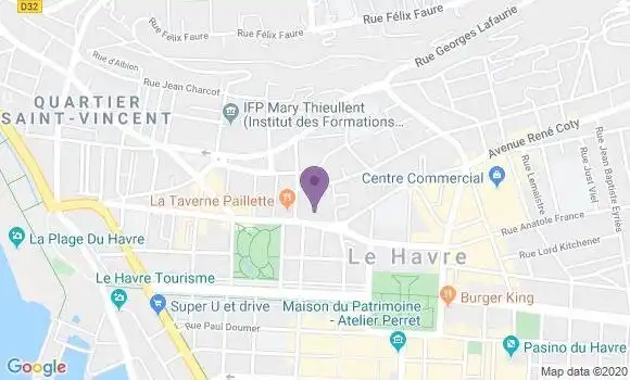 Localisation Guillou Alexia