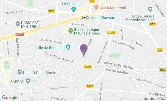 Localisation Cottin Jean Marie