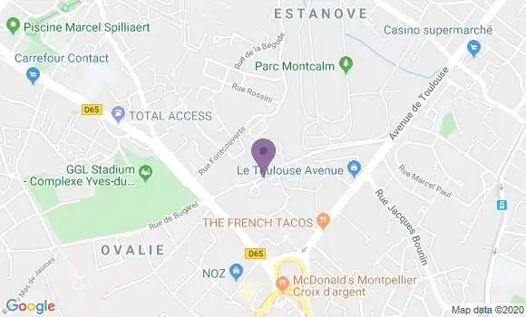 Localisation Rafik Moussa