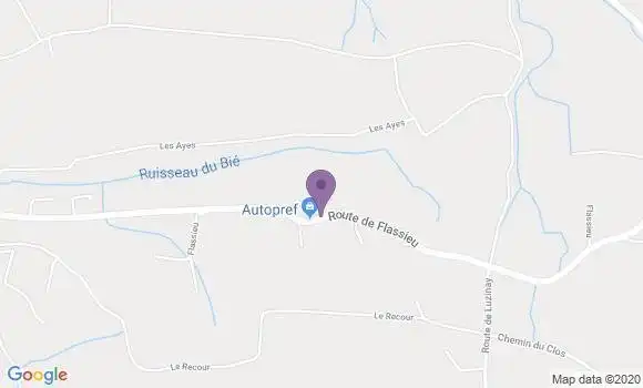 Localisation Morand Pierre Alain