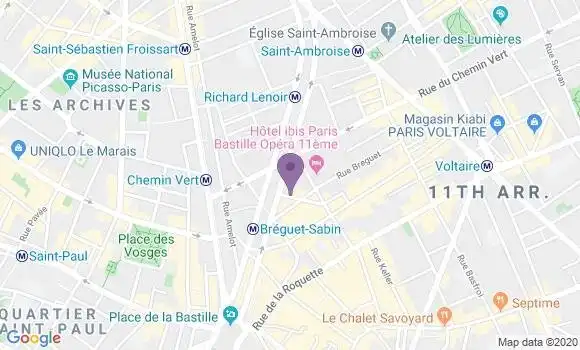 Localisation Lenoble Carole
