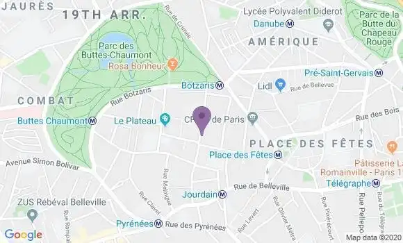 Localisation Carayon Bernard
