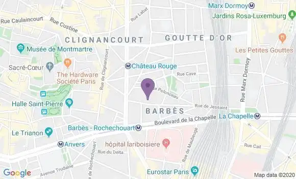 Localisation Ballu Emilie