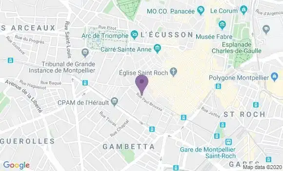 Localisation Sanaa Chrystelle