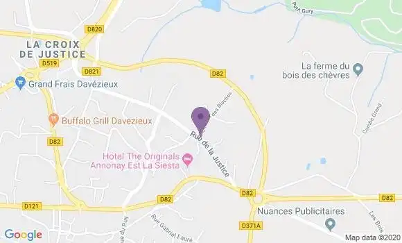 Localisation Andre Nicolas