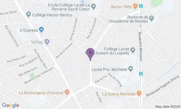Localisation Baumard Sarah