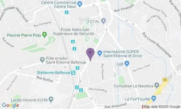 Localisation Crozetiere Romain