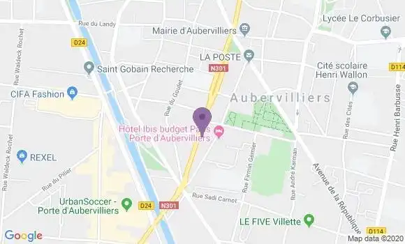 Localisation Gouverneur Lefevre Dorothée