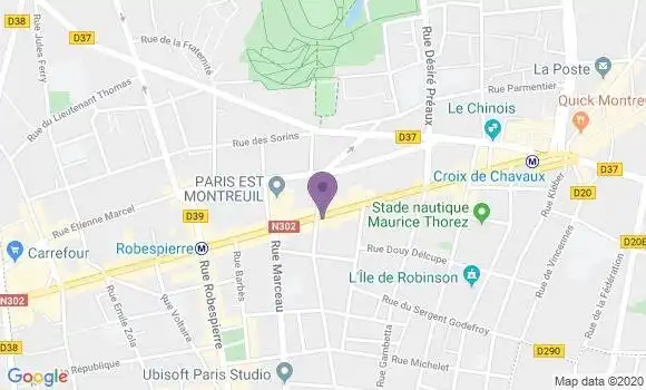 Localisation Oliya Fabrice