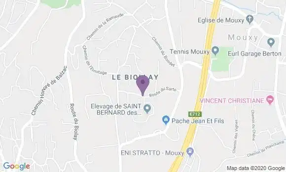 Localisation Biron Barbara