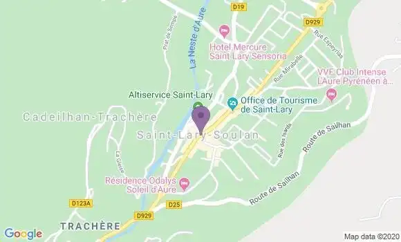 Localisation Meura Guillaume