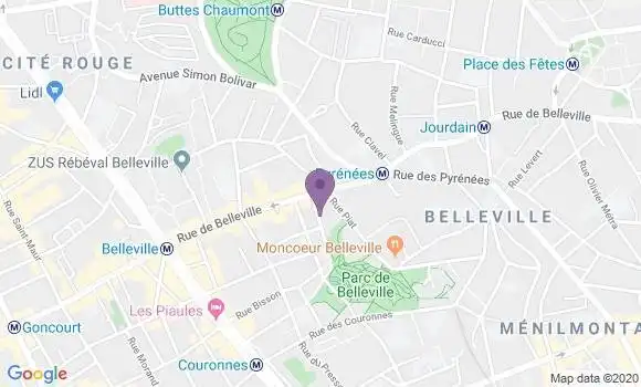 Localisation Rey Béatrice