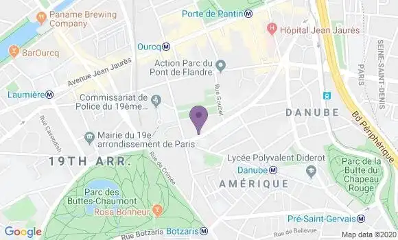 Localisation Bideaud Anne Lise