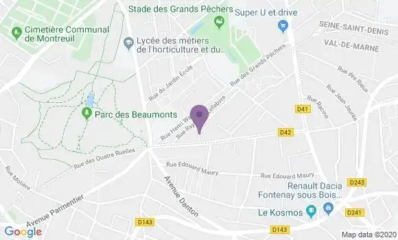 Localisation Cognee Régis