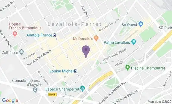 Localisation Malih Elodie