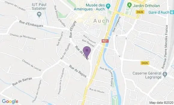 Localisation Bachet Nicolas