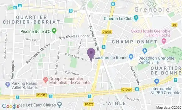 Localisation Chretien Magali