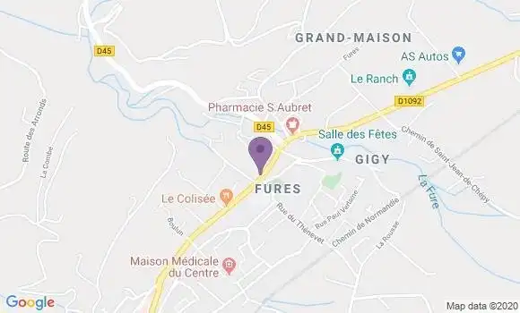 Localisation Guimet Olivier