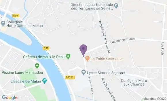 Localisation Dumont Johane
