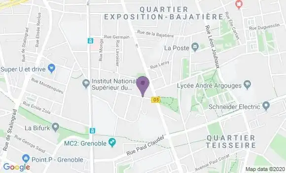 Localisation Clair Murielle
