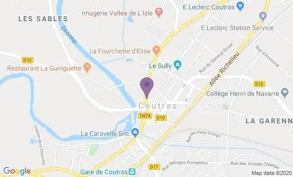 Localisation Poutrel Charles