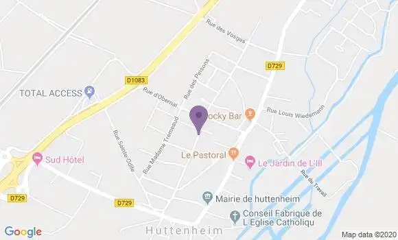 Localisation Reibel Claude