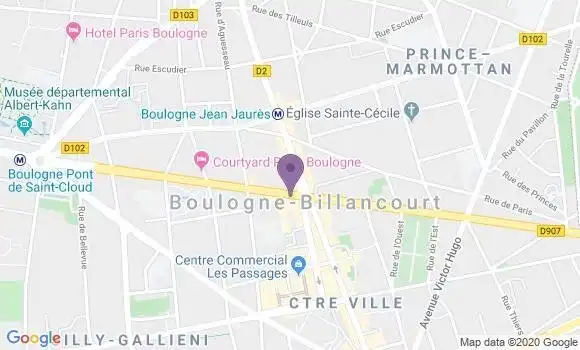 Localisation Belmont Electra