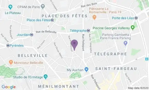 Localisation Ponte Jean Brice
