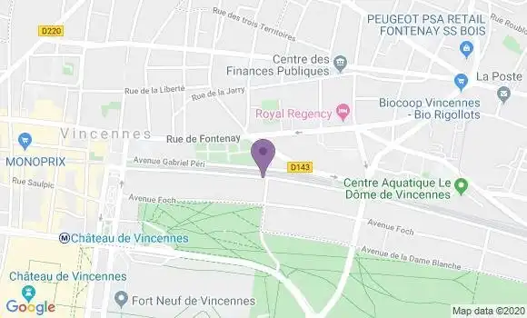 Localisation Agonse Gilles