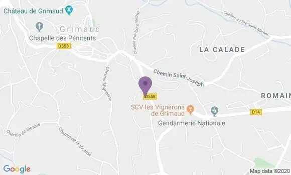 Localisation Blancard de Lery Lionel