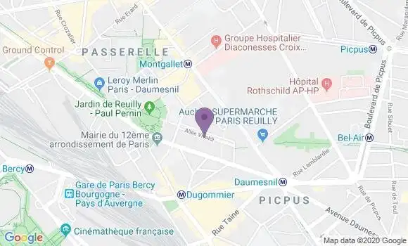 Localisation Daudre Christian