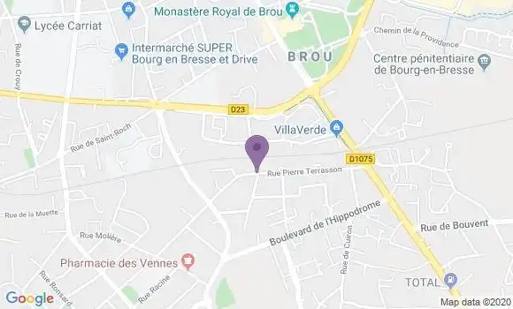 Localisation Laroussi Maxime