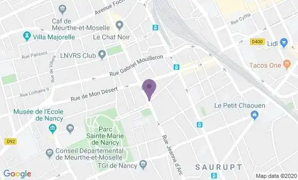 Localisation Vallette Denis