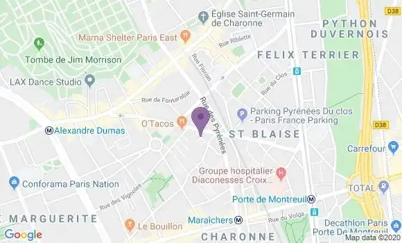 Localisation Cheuvreux Stanislas