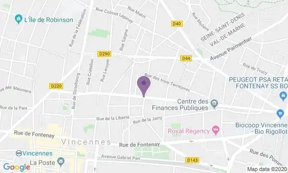 Localisation Boureau Sylvain
