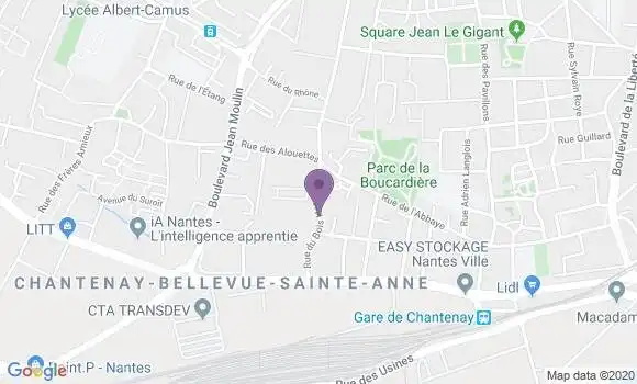 Localisation Camps Marine