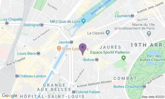 Localisation Andre Jean Baptiste